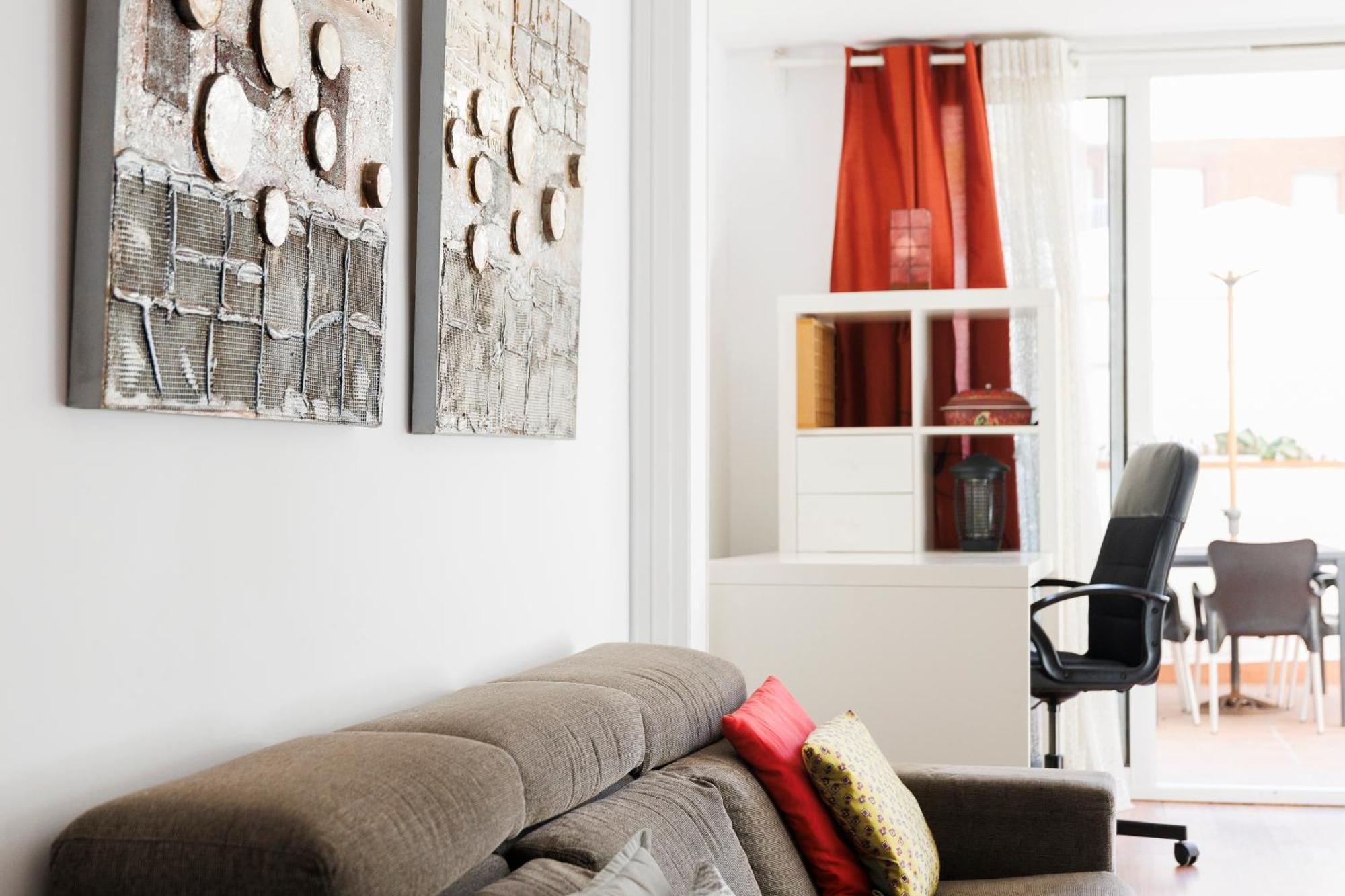Aparteasy - Private Terrace, 3-Bedroom Apartment バルセロナ エクステリア 写真
